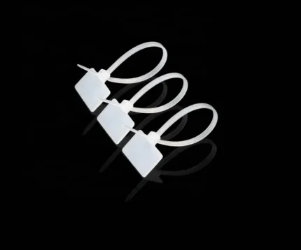 AMARRA PLASTICA CON IDENTIFICACION DE 3.6X205MM BLANCA (BOLSA 100 UNDS)
